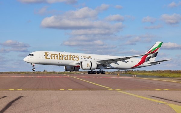 Emirates arrives in Helsinki for the first time